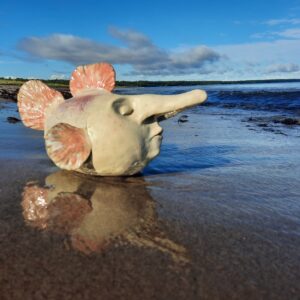 ERWIN – one-of-a-kind ceramic nose fish handmade in Hiiumaa